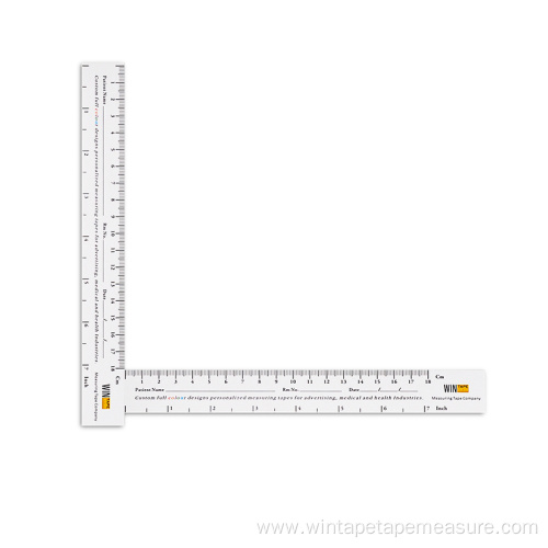 15 18CM Wound Measuring Paper Ruler